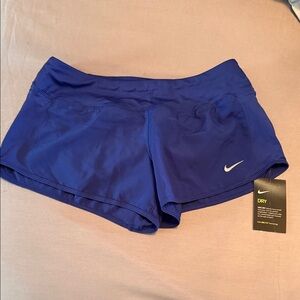 Nike Women's Athletic Shorts in Deep Blue